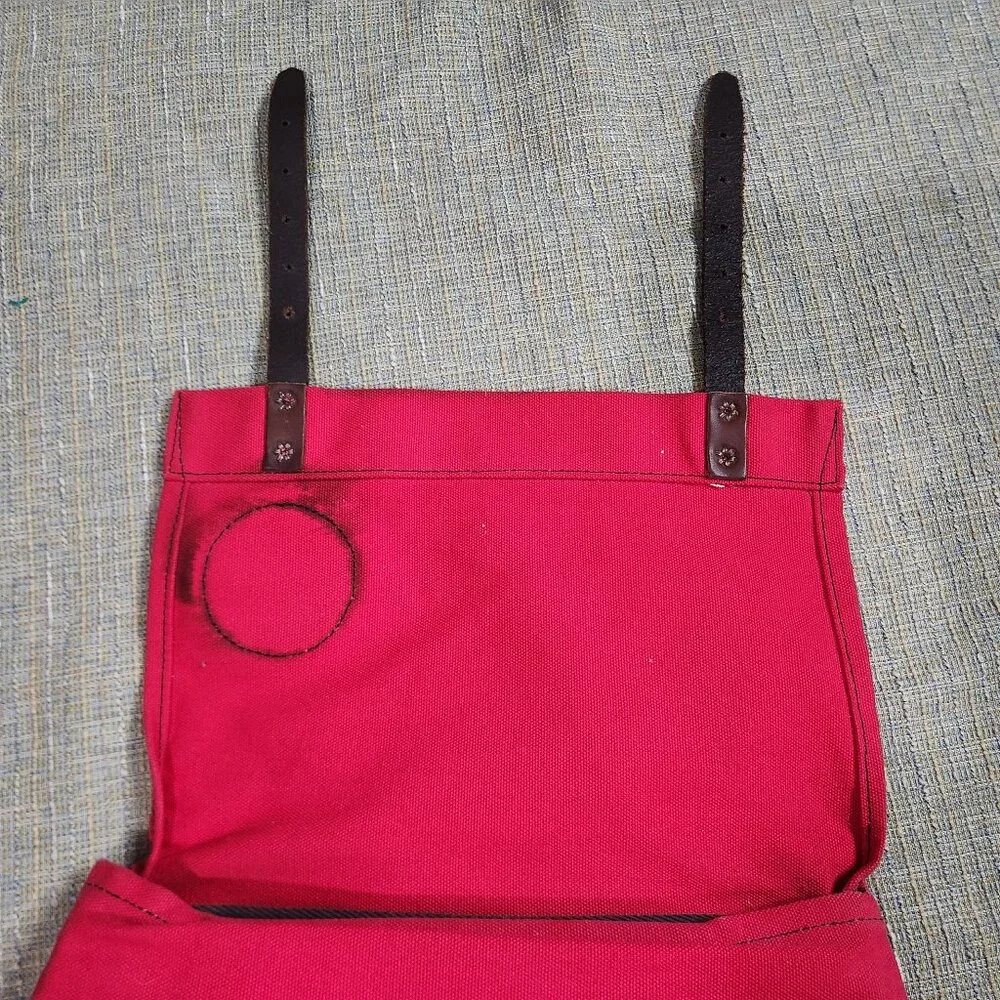 Duluth Pack Canvas Laptop Scoutmaster Backpack - Red
